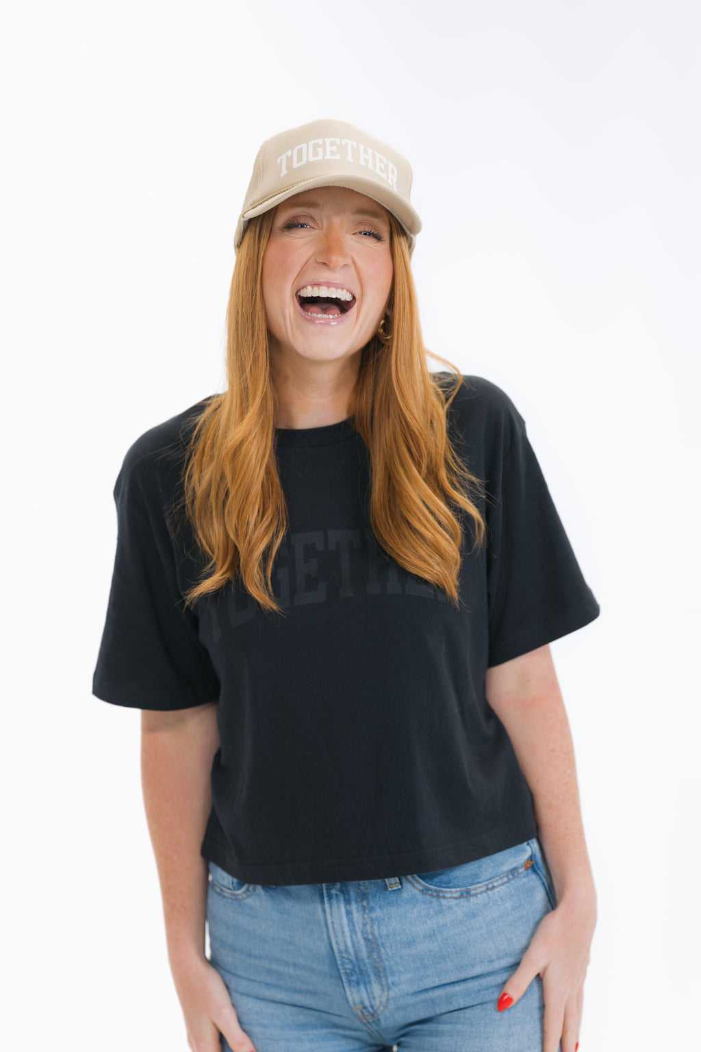 Together Khaki Trucker Hat