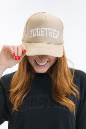 Together Khaki Trucker Hat