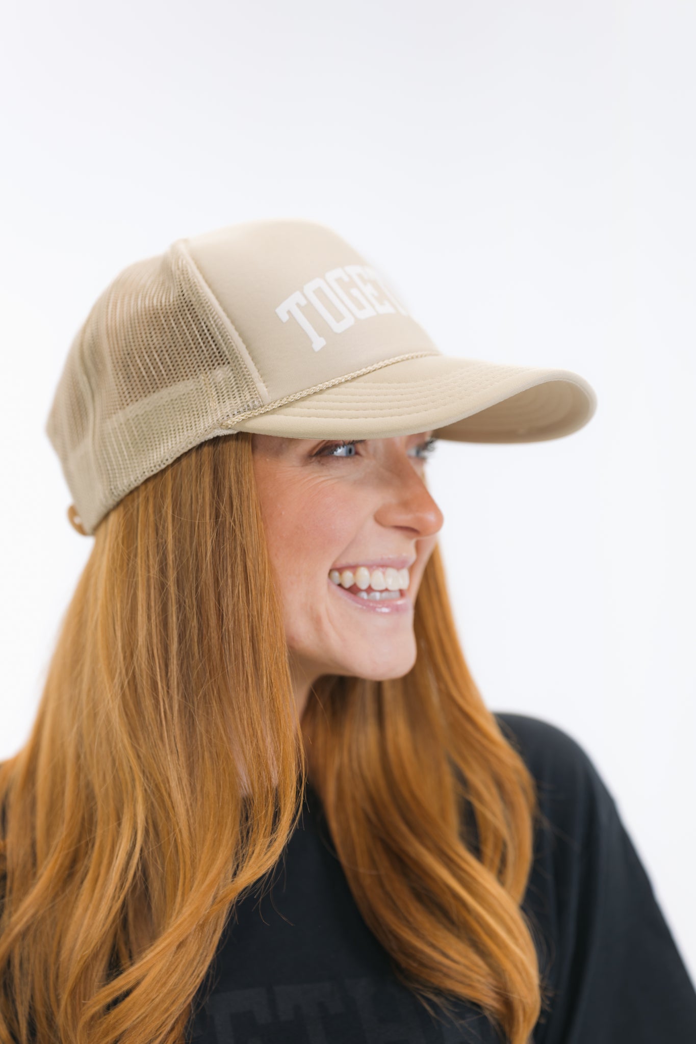 Together Khaki Trucker Hat